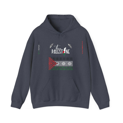 Free Palestine Better Muslim - Unisex Heavy Blend™ Hooded Sweatshirt