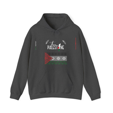 Free Palestine Better Muslim - Unisex Heavy Blend™ Hooded Sweatshirt