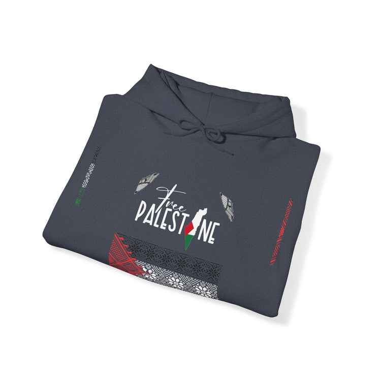 Free Palestine Better Muslim - Unisex Heavy Blend™ Hooded Sweatshirt